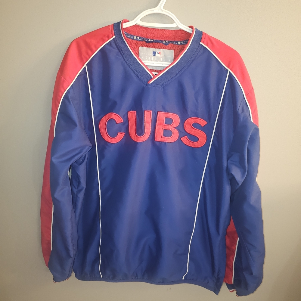 Vintage Cubs Windbreaker Pullover Jacket
